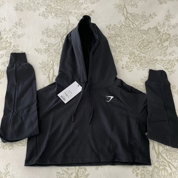 Gymshark Womens TRAINING CROPPED HOODIE - Picture 8 of 12